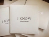 koji itoyama - I Know