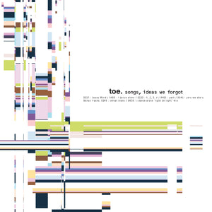 toe - songs, ideas we forgot ("ERASER SMUDGE" VINYL)