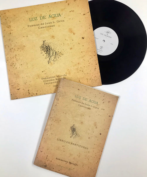限定LP+サイン入り楽譜集セット＞Luz de Agua - Poemas de Juan L