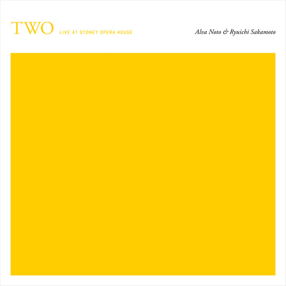 Alva Noto & Ryuichi Sakamoto - ‘TWO’ – live at Sydney Opera House