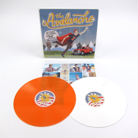 SUFJAN STEVENS – The Avalanche (2LP/Hatchback Orange + Avalanche White Vinyl)